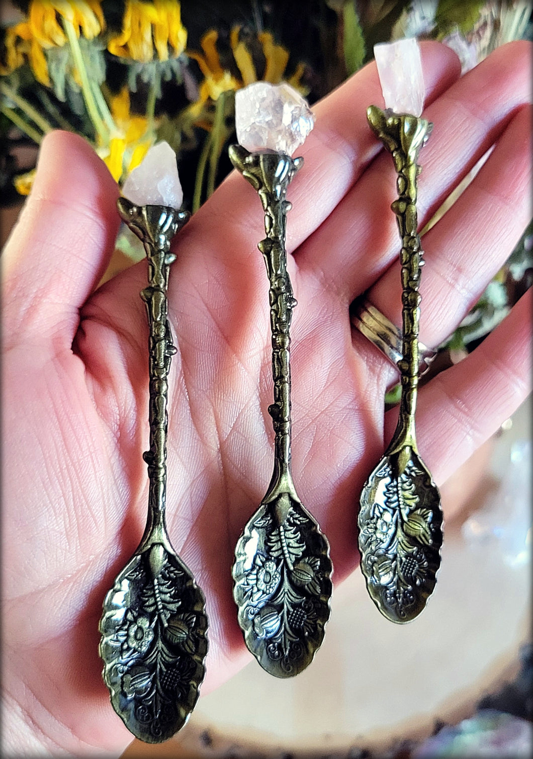 Mini Crystal Apothecary Spoon