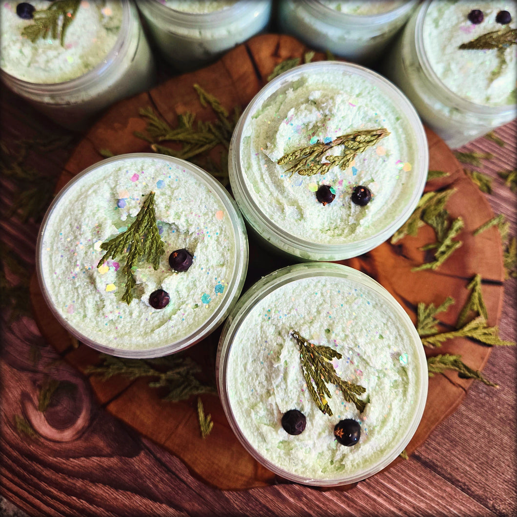 Elderberry Evergreen Sugar Cream